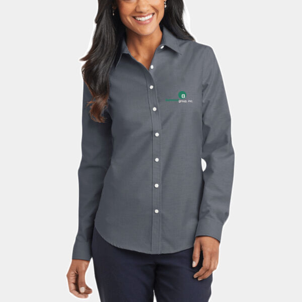 Ladies Burwood Oxford Shirt Thumbnail
