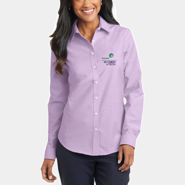 Ladies Women in Tech Oxford Shirt Thumbnail