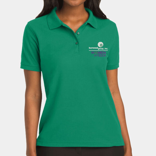 Ladies Women in Tech Silk Touch Polo Thumbnail
