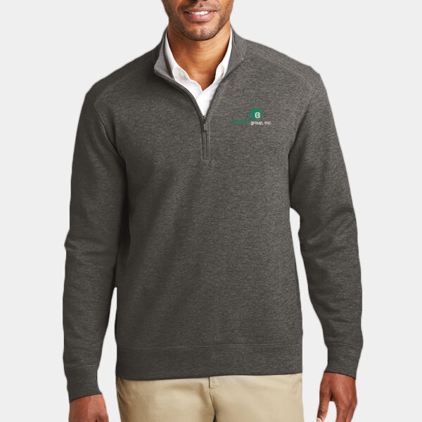 Burwood Interlock 1/4 Zip Pullover Thumbnail