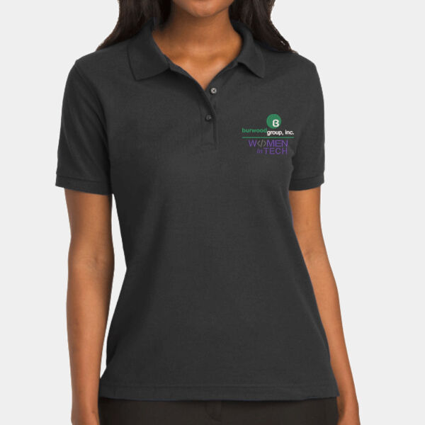 Ladies Women in Tech Silk Touch Polo Thumbnail